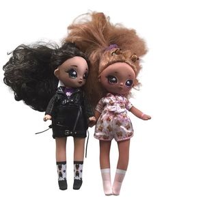 2 Na Na Na Surprise Cloth Dolls